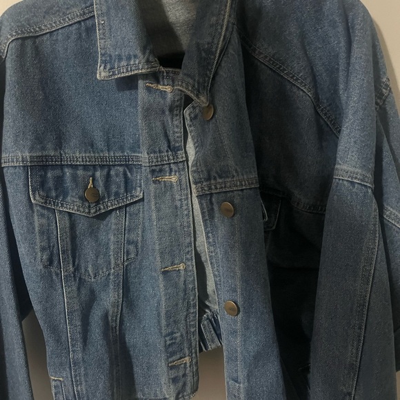 Mono B Jackets & Blazers - Mono B Blue Denim Jacket